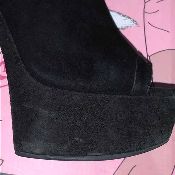 Jeffrey Campbell Zavdron Suede Platform Mules 36 - Picture 13 of 15